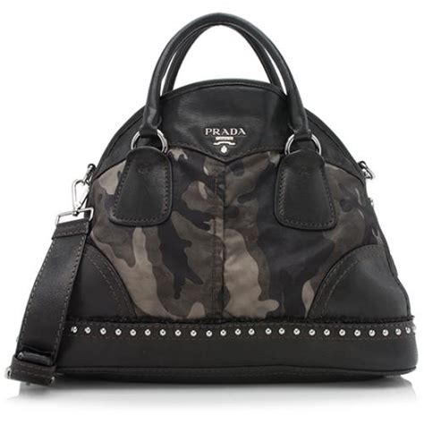 prada tessuto camo bowler b10688 multi color satchel euc|Prada Prada Camouflage Tessuto Nylon Bowler Bag .